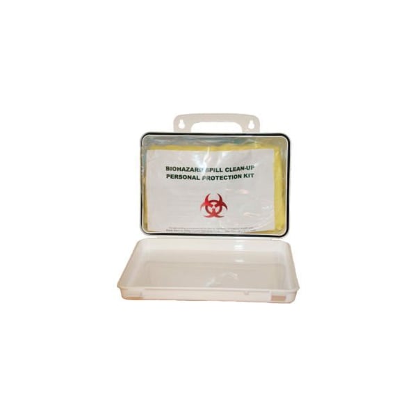 Think Safe First Voice Deluxe Wall Mounted Bloodborne Pathogen Clean-Up Kit BP004 - main